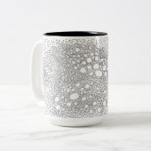 Bubbled Brew – Monochrome Mok (Voorkant links)
