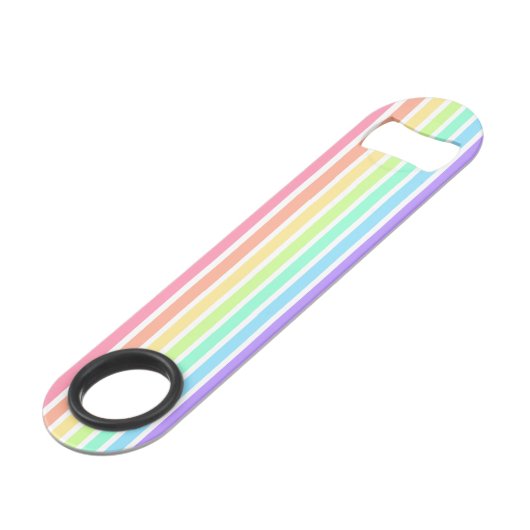 Bubblegum arc-en-ciel et bandes blanches (Dos Angle)