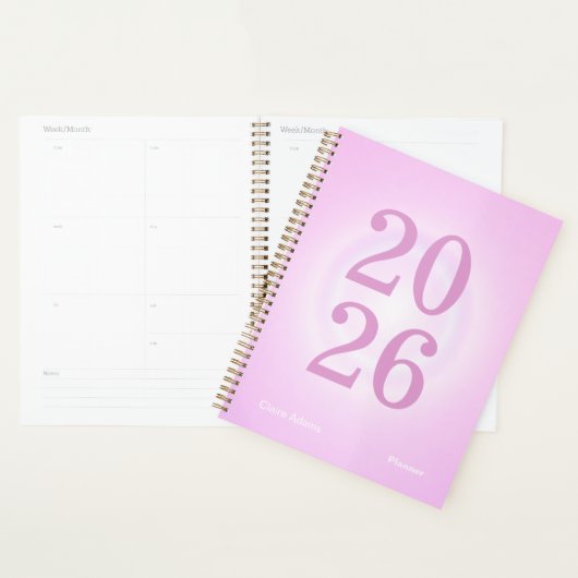 Bubblegum Aura Big Year Planner (Display)
