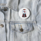 BubbleGum Goldfish Ronde Button 5,7 Cm (In situ)
