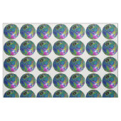 Bubblegum Marbre Pelouse Bowls, Tissu (Fat Quarter)