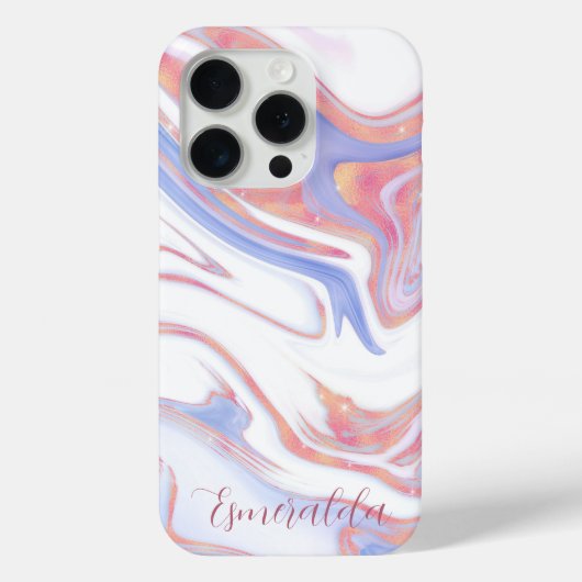 Bubblegum Marmer Case-Mate iPhone Case (Achterkant)