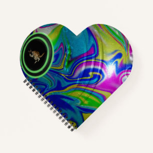 Bubblegum Pelouse Bowl, Carnet Coeur Spiral