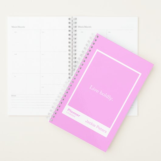 Bubblegum Pink Block Quote | Fully Customizable (Devant avec enveloppe)