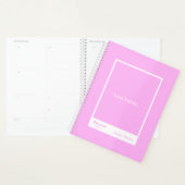 Bubblegum Pink Block Quote | Fully Customizable Planner (Display)