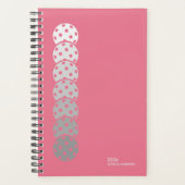 Bubblegum Pink Pickleball Personal Weekly (Devant)