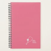 Bubblegum Pink Pickleball Personal Weekly (Devant)