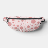 Bubblegum Pink Polka Dot Heuptasje (Liggend)