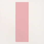 Bubblegum rose deux tons strié tapis de yoga (Dos)