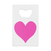 Bubblegum rose mignon forme coeur (Devant)