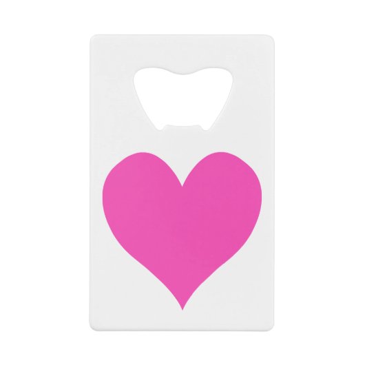 Bubblegum rose mignon forme coeur (Devant)