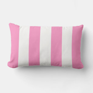 Bubblegum Roze 2 Cabana Strepen Buitenkussen