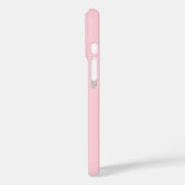 Bubblegum roze  en lekkere effen kleur Case-Mate iPhone case (Achterkant / Links)