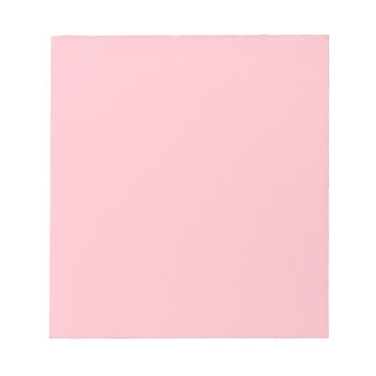 Bubblegum Roze Stevige Kleur Notitieblok (Voorkant)