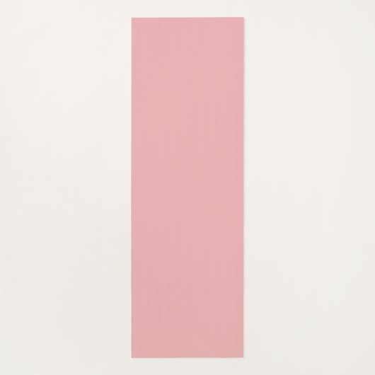 Bubblegumroze met twee tongen gestript jogasmat yogamat (Achterkant)