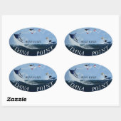 Bubblepacific bumper stickers, Bandwerf DP Ovale Sticker (Vel)