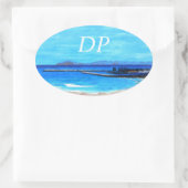 Bubblepacific bumper stickers, DP ovale haven Sticker (Tas)