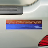 Bubblepacifische bumpers bumpersticker (Op auto)