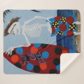 Bubblepacifische dekens (Voorkant (horizontaal))