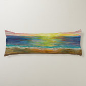 Bubblepacifische kussens, golven aan twee zijden g lichaamskussen (Voorkant)