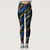 Bubblepacifische leggings (Voorkant)