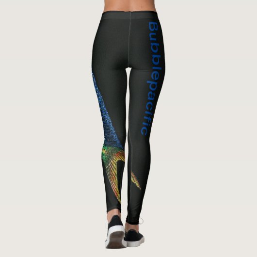 Bubblepacifische leggings (Achterkant)