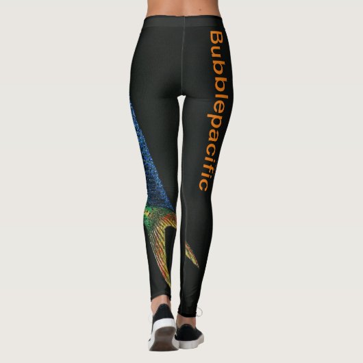 Bubblepacifische leggings (Achterkant)