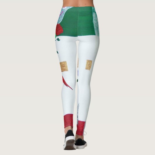 Bubblepacifische leggings (Achterkant)