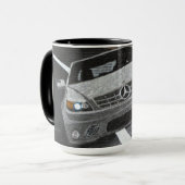 Bubblepacifische mokken (Voorkant links)