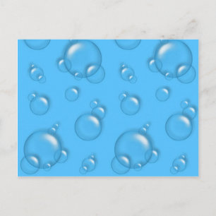 Bubbles Achtergrond Briefkaart! Briefkaart