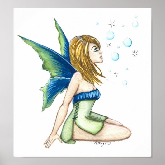 Bubbles bekijken poster (Voorkant)