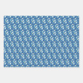 Bubbles (blauw, groen & geel) inpakpapier vel (Voorkant 3)