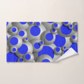 Bubbles bouillonnants Royal Blue Serviette ensembl (Serviette à main)