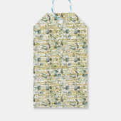 Bubbles & Brews Eucalyptus Goud Dank u voor uw ple Cadeaulabel (Achterkant)