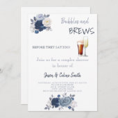 Bubbles & Brews-paren Weddenschappen Kaart (Voorkant / Achterkant)