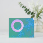 Bubbles Briefkaart (Staand voorkant)