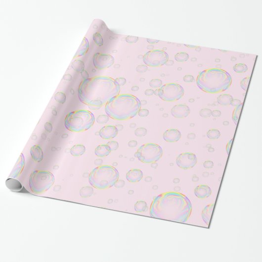 Bubbles! Cadeaupapier (Uitgerold)