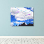 Bubbles Canvas Afdruk (Insitu (Houten vloer))