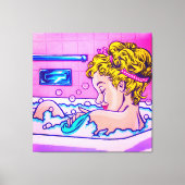 BUBBLES CANVAS AFDRUK (Voorkant)