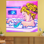 BUBBLES CANVAS AFDRUK (Insitu (Woonkamer))