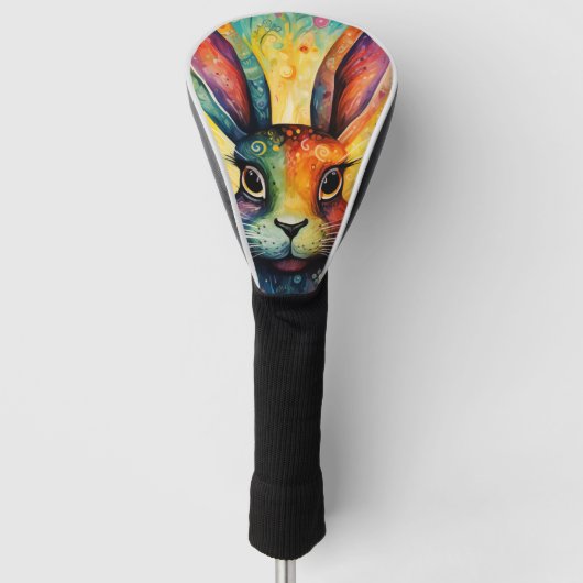 Bubbles Cuddlebun Bunny Golfheadcover (Voorkant)