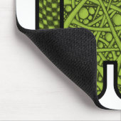 Bubbles Doodle Character voor de Android™-robot Muismat (Hoek)