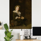 Bubbles door John Everett Millais Poster (Thuiskantoor)