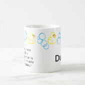 Bubbles & Eenden Badtijd Gepersonaliseerde Mok (Center)