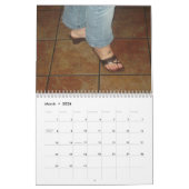 Bubbles Feet Calendar Kalender (Mar 2026)