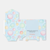Bubbles & Fins Children's Birthday Bedankdoosjes (Uitgevouwen)