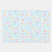 Bubbles & Fins Children's Birthday Inpakpapier Vel (Voorkant 2)