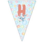 Bubbles & Fins Children's Birthday Vlaggetjes (Tweede vlag)