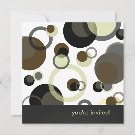 Bubbles for Birthday Party Kaart (Voorkant)