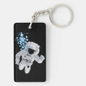 Bubbles in de ruimte - SLEUTELHANGER van ruimtebel (achterkant)